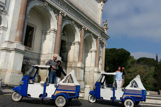 Rome by Ape Calessino Auto Rickshaw - Hills, Views, and the Vatican