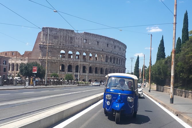 Rome by Ape Calessino Auto Rickshaw - What the $505.23 Group Price Really Buys