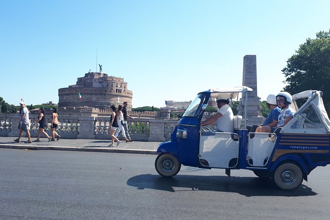 Rome by Ape Calessino Auto Rickshaw - Circus Maximus and the Roads of Ancient Rome