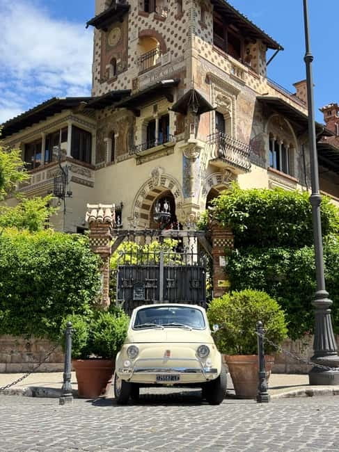 Rome by Fiat 500: Guided Sightseeing Tour by VintageFiat 500 - Starting near the Colosseum on Via Cavour