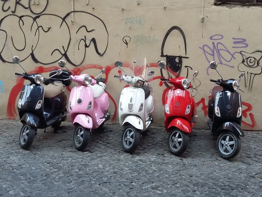 Rome by night on Vespa - Key points at a glance