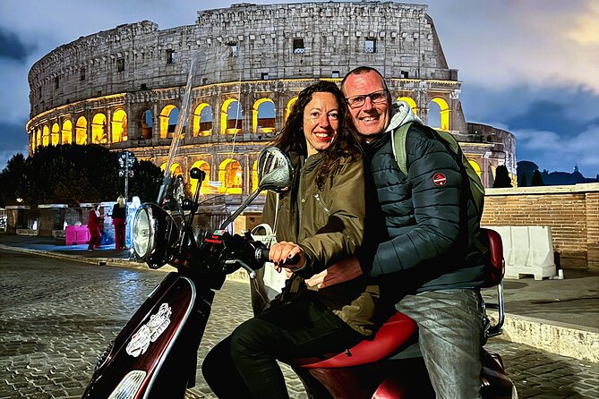 Rome by Night Vespa Ride: Icons of Rome - Key points to know before you book