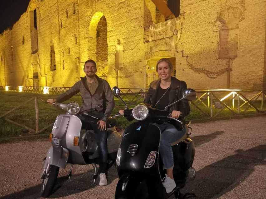 Rome by Night Vespa Tour With Driver/Private Guide - Why Rome by Vespa works best after sunset