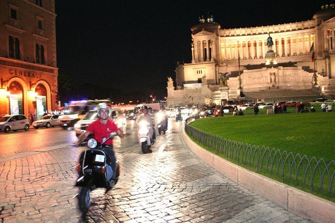 Rome by Night Vespa Tour - Caracalla’s Baths and the city’s grand scale