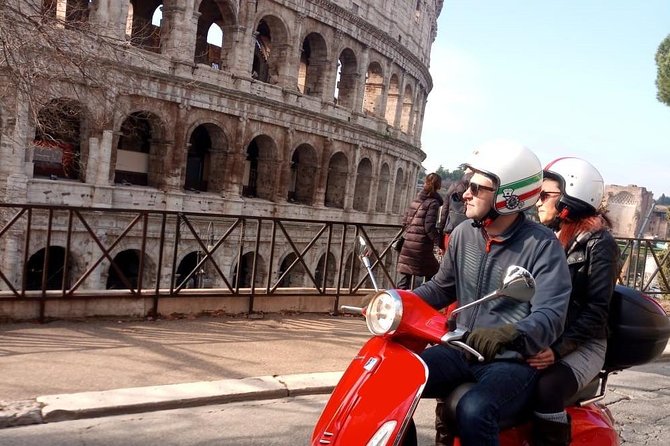 Rome by Vespa: Classic Rome Tour with Pick up - Caracalla, the Appian Way, and the Pyramid of Cestius
