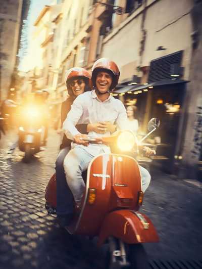Rome by Vespa with a local - Why a Vespa works well in Rome