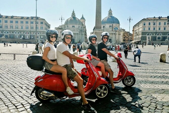 Rome by Vespa – with Francesco: the Best Guided Vespa Tour - Janiculum Hill and the noon cannon