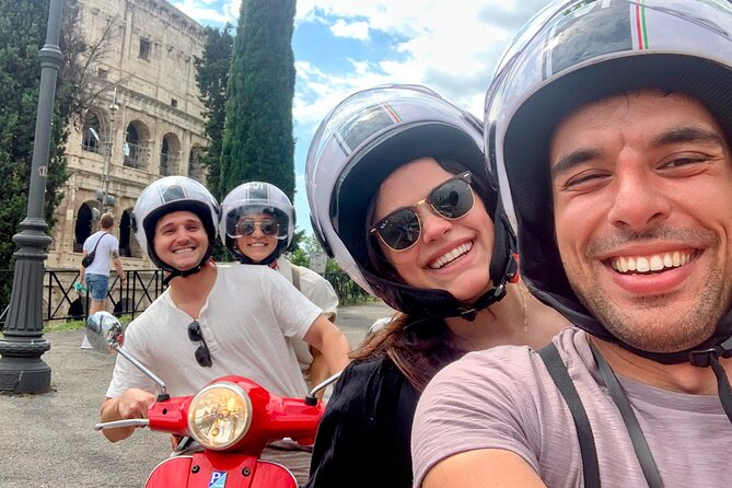 Rome by Vespa – with Francesco: the Best Guided Vespa Tour - Fontanone and one of the best photo stops