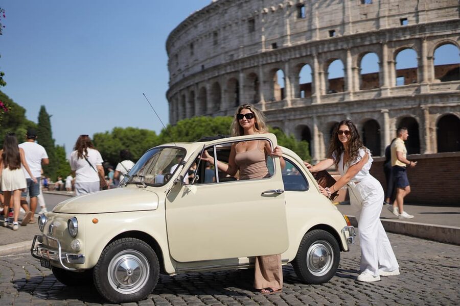 Rome: Ciao Bella Fiat 500 Vintage Journey with Aperol Spritz - What the guide adds to the experience