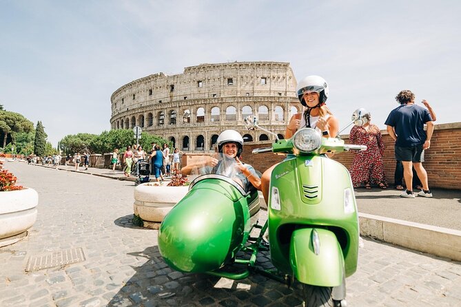 Rome City Highlights & Hidden Gems: Vespa Sidecar Guided Tour - Testaccio, the Pyramid, and the Mouth of Truth