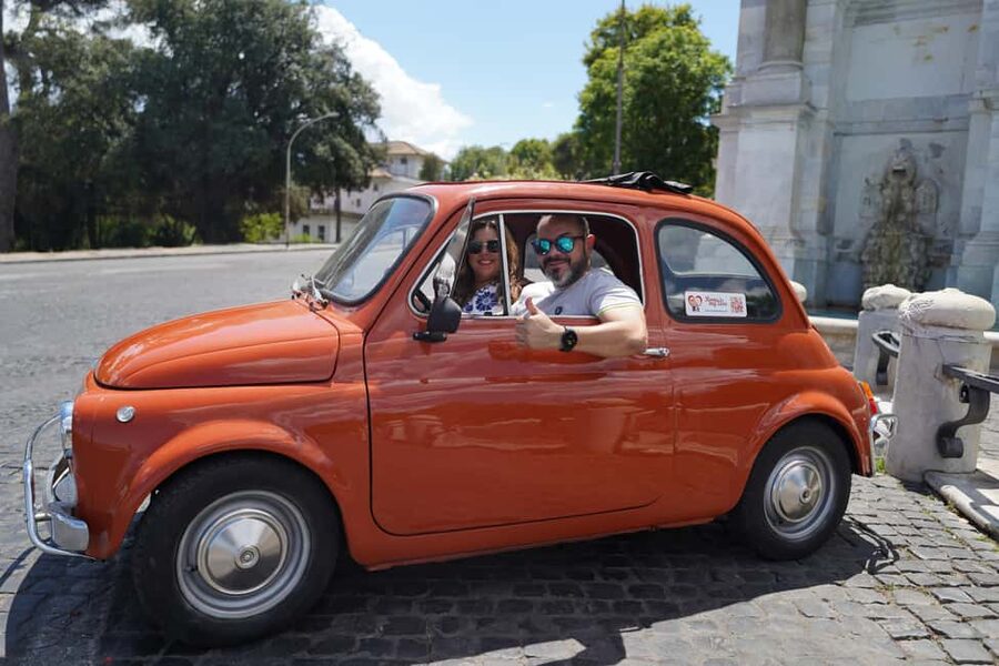 Rome: City Tour in a Retro Fiat 500 with Photo Stops - Circus Maximus gives you a quick dose of ancient Rome