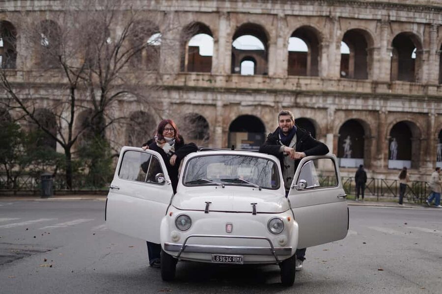 Rome: City Tour in a Retro Fiat 500 with Photo Stops - Trastevere adds local streets and everyday Rome