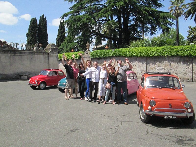 Rome Driving Tour By Vintage Fiat 500 - Price, car space, and who gets the best value