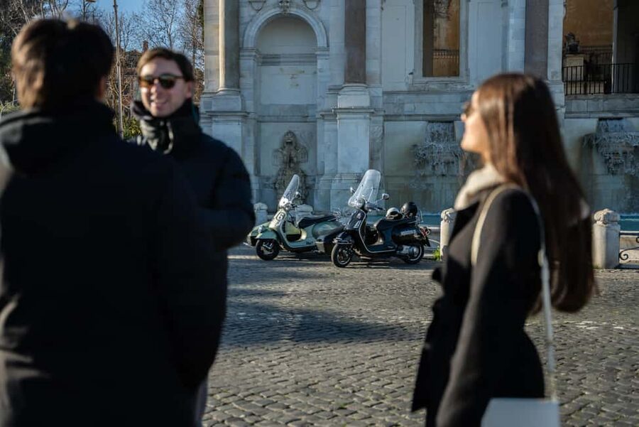 Rome: Evening Vespa Sidecar City Tour - Rome after dark from a Vespa sidecar