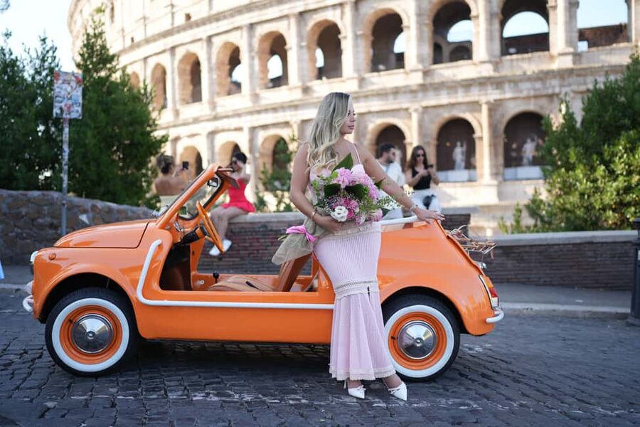 Rome: Fiat 500 Convertible Tour with Photos - Key points to know before booking