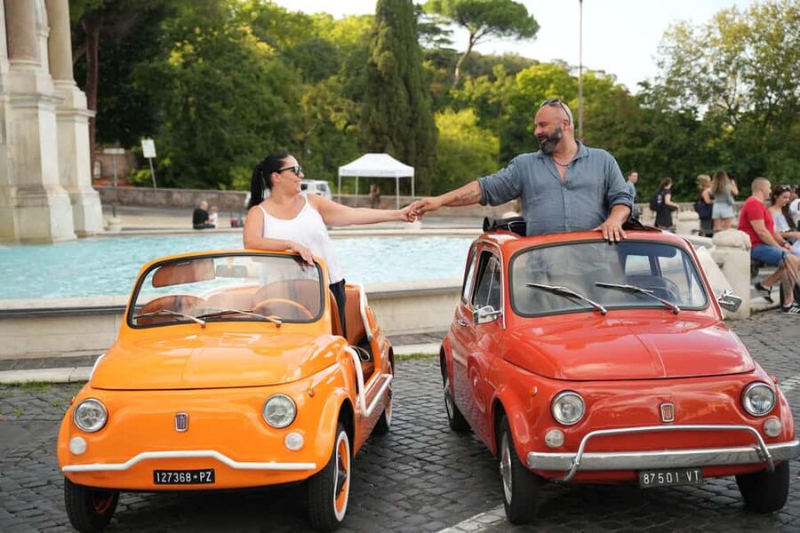 Rome: Fiat 500 Experience with Gelato and Photos - Photos and gelato make the short tour feel complete