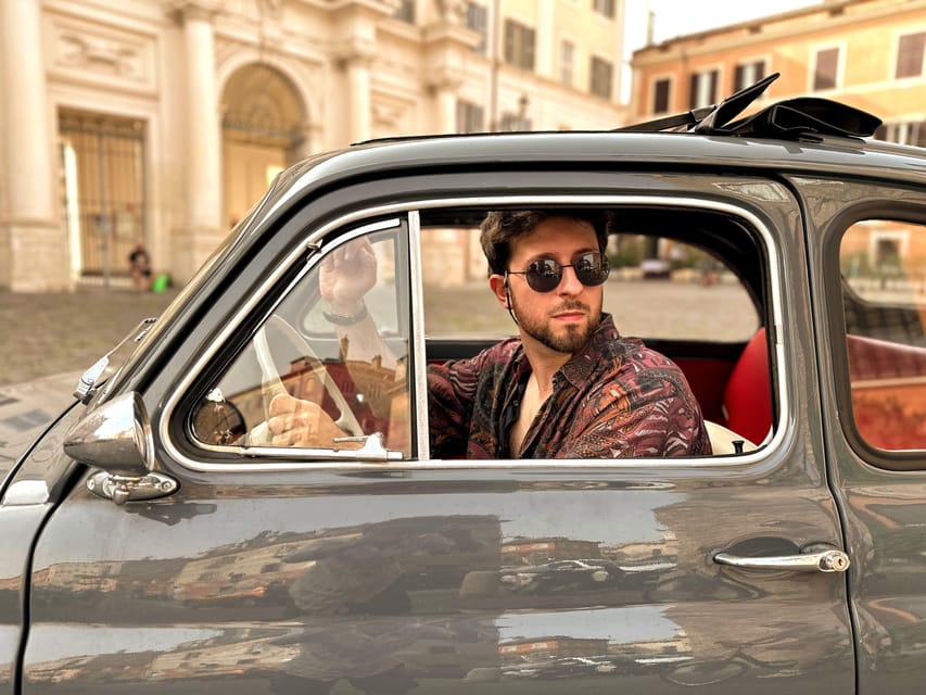 Rome: Fiat 500 private tour with a roman - Key points to know before booking