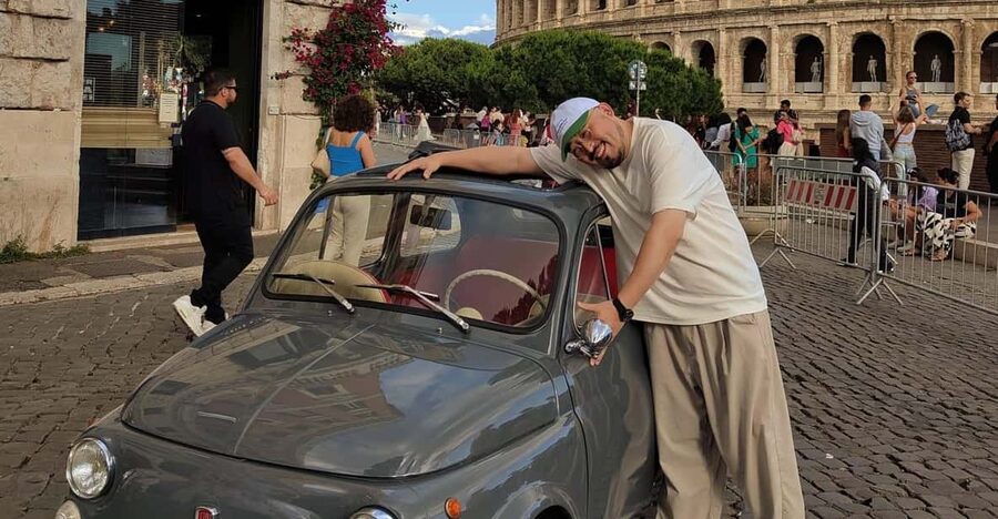 Rome: Fiat 500 private tour with a roman - Ancient Rome beyond the main postcard stops