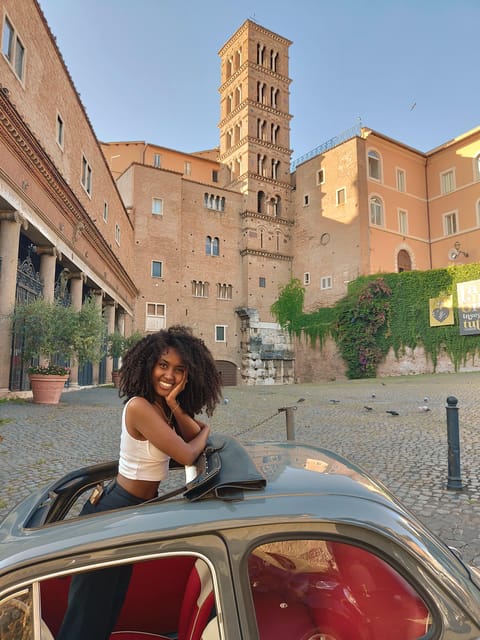 Rome: Fiat 500 private tour with a roman - San Pietro in Vincoli and Michelangelo’s Moses