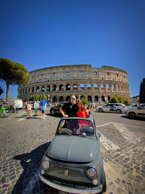 Rome: Fiat 500 private tour with a roman - Practical limits you should take seriously