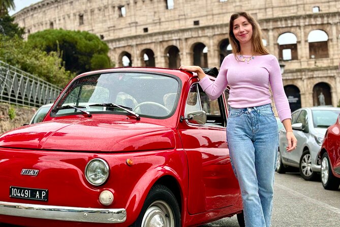 Rome Fiat 500 Vintage photo experience - Starting at Circo Massimo