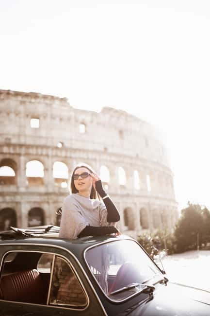Rome: Fiat 500 Vintage Photo Tour - Key points to know before booking