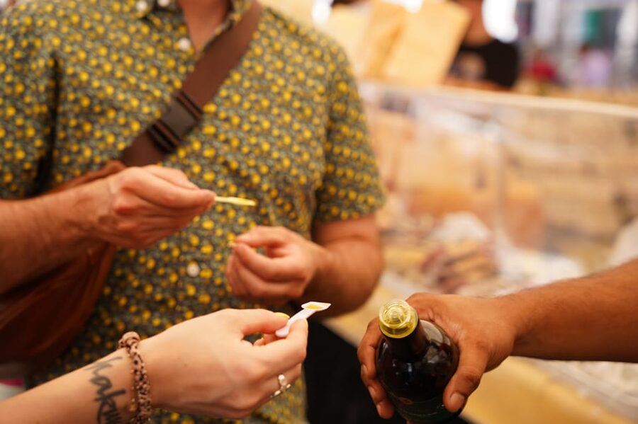 Rome: Guided City Food Tour by Vespa and Tastings - Supplì and the best kind of messy snack