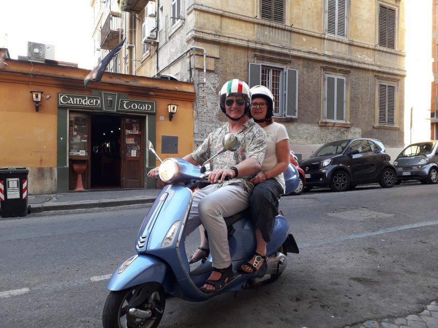Rome: Guided Vespa City Tour - The Spanish Steps and central Rome