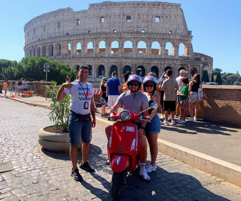 Rome: Guided Vespa Tour with Self-Drive or as a Passenger - Trevi Fountain and the Spanish Steps