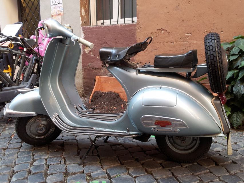 Rome: Half-Day Tour by Vespa with Driver - Trevi Fountain and the Spanish Steps
