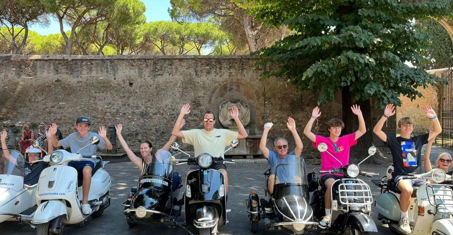 Rome: Highlights Vespa Sidecar Tour with Coffee and Gelato - Key points to know before booking