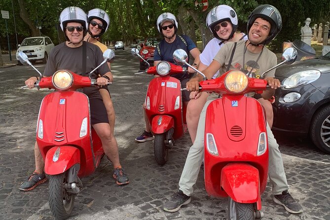 Rome in Style: Panoramic Vespa Experience with Licensed Driver - The Fontanone and Rome from above