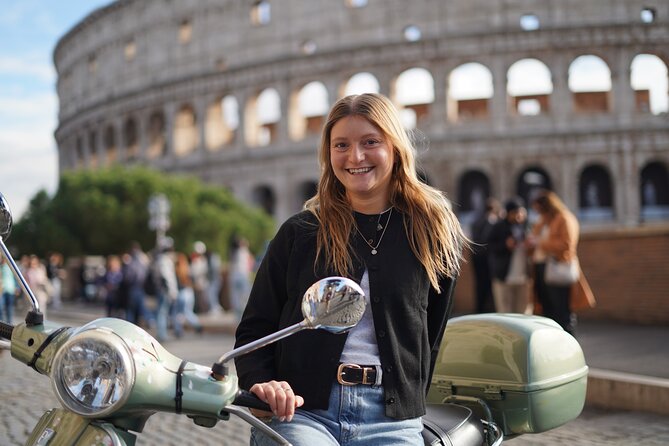 Rome: Lizzie McGuire Experience with Vespa Tour - Giardino degli Aranci for a wider view