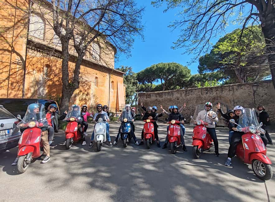 Rome on a Vespa – Photography Service - Coffee and sunset from Gianicolo Hill