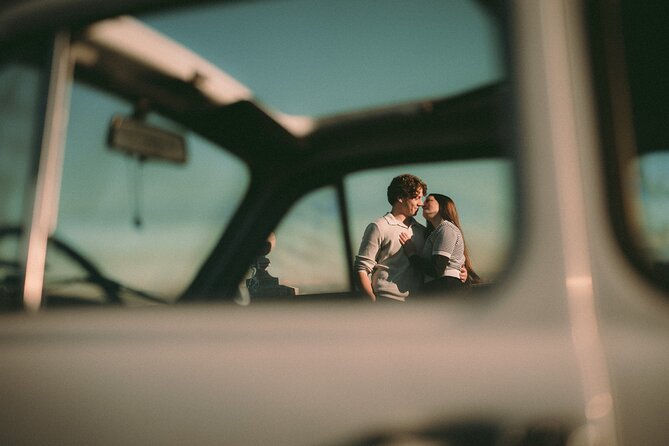 Rome Photography service with fiat 500 vintage car - The wide view from Terrazza del Gianicolo