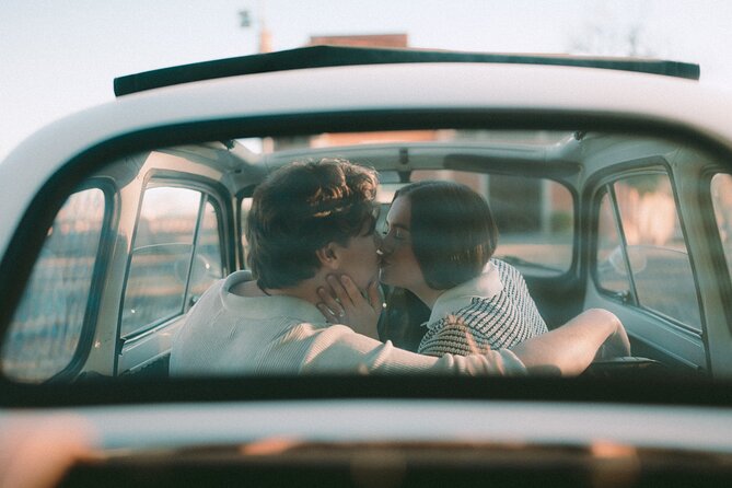 Rome Photography service with fiat 500 vintage car - What the 25 photos add to the price