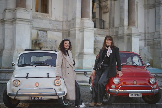 Rome Photography service with fiat 500 vintage car - Who will get the most from this experience