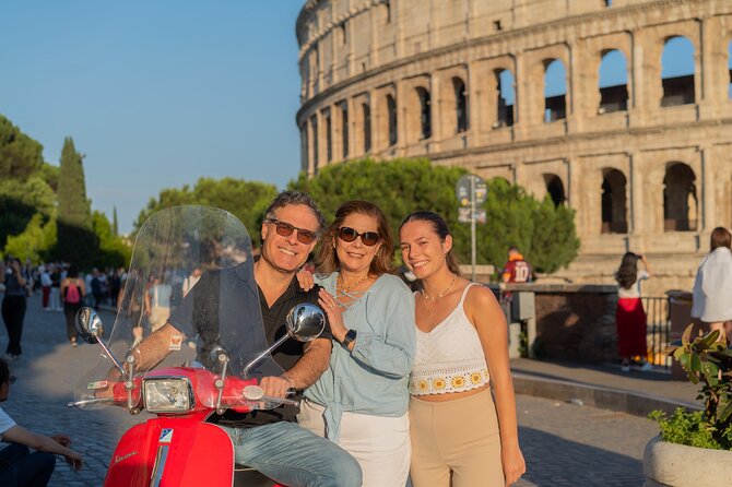 Rome: Private Vespa Tour and Professional Photoshoot - Gianicolo Terrace closes the tour with a city view