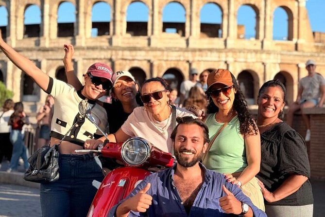 Rome Private Vespa Tour Pick-up from Hotel - Starting at the Colosseum