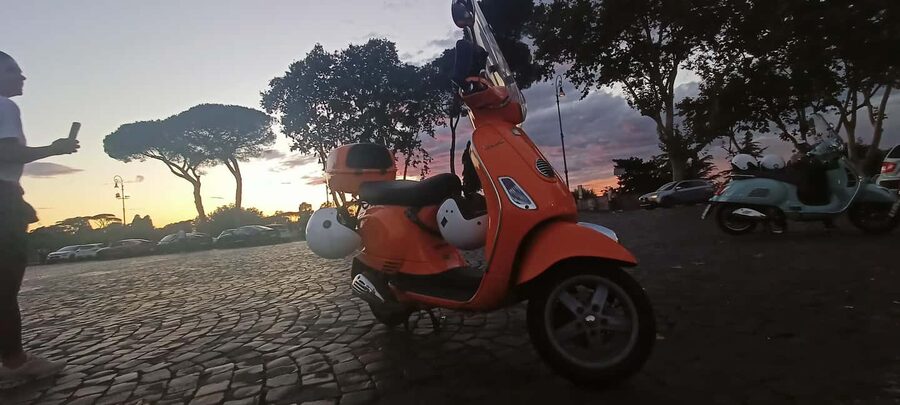 Rome: Ride as a Passenger on a Vespa on Guided City Tour - Aventine Hill and the Orange Garden