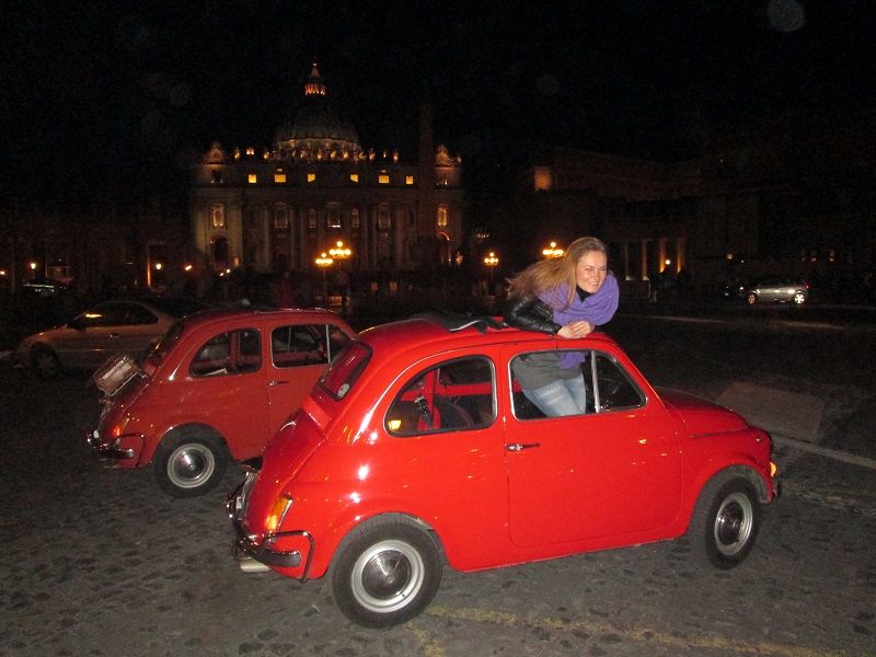 Rome: Romantic Night Tour by Classic Fiat 500 - Key points to know before booking