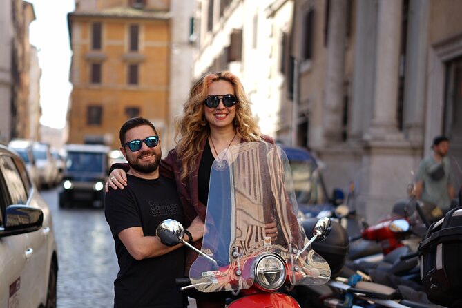 Rome's Easy Ride Vespa Tour with Pick Up and Drop Off - A Vespa introduction to Rome in two hours