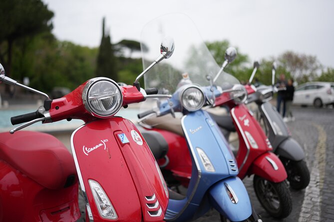 Rome’s Highest Hills Skyline Vespa Tour with Driver and Photo - The Fontanone on Gianicolo Hill
