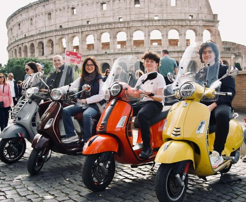 Rome’s Must-See Spots on Vespa (No Driving Needed) - Key points to know before you book