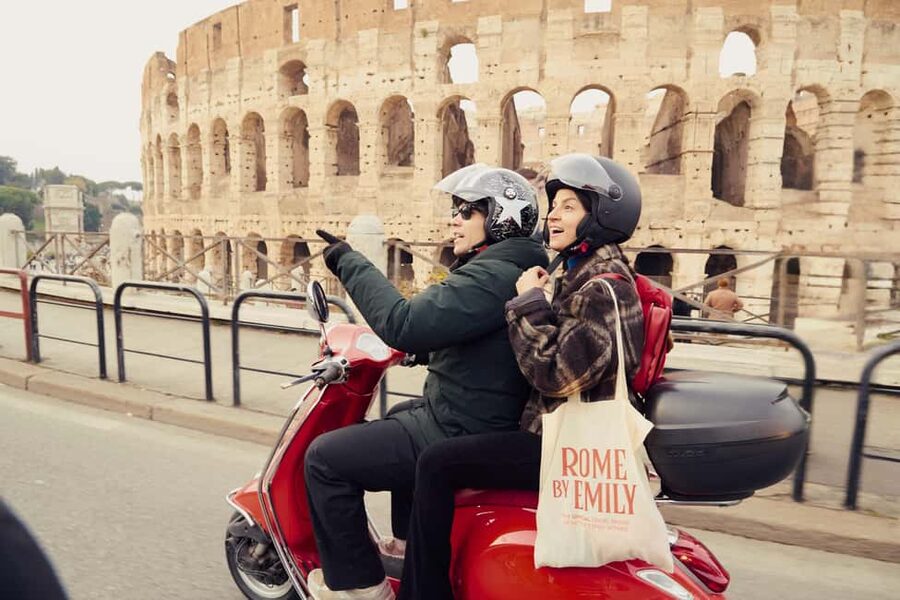 Rome: The Official Emily in Paris Vespa Tour with Pastry - Starting at Hotel Eden with a pastry and Polaroid