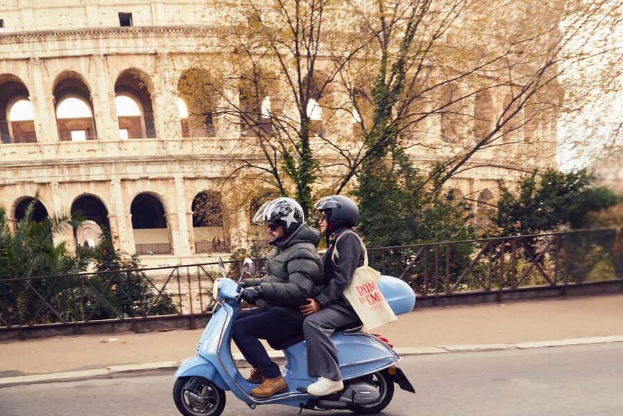 Rome: The Official Emily in Paris Vespa Tour with Pastry - Circus Maximus and the Colosseum ride