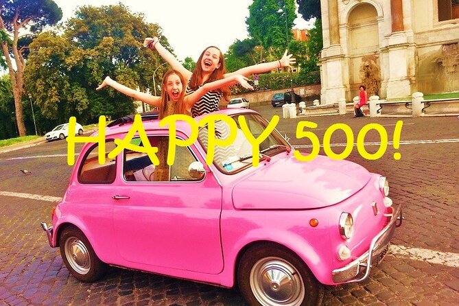 Rome: The Original Fiat 500 Self-Drive Tour - Caracalla Baths and the Colosseum area