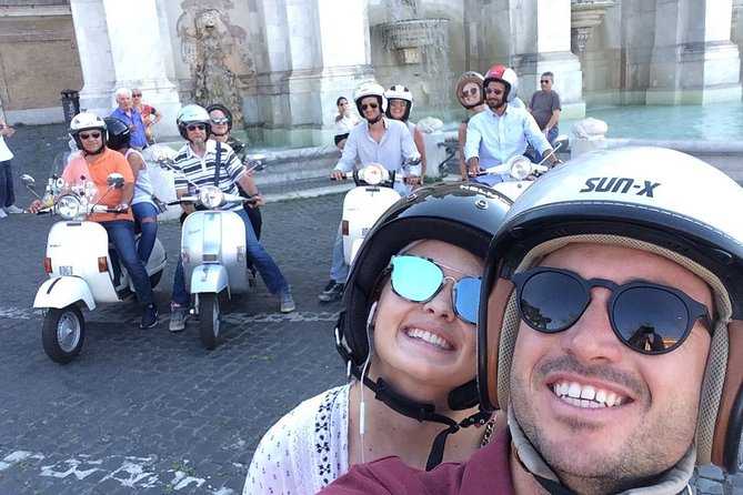 Rome Vespa Grand Tour - Driving your own Vespa or riding with a driver