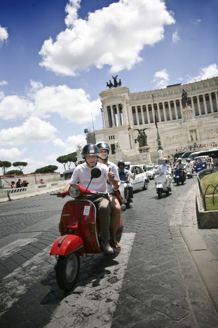 Rome Vespa Half-Day Tour with Private Driver - Hotel pickup saves time, but be ready on schedule