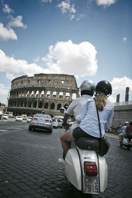 Rome Vespa Half-Day Tour with Private Driver - What the three-hour route can include